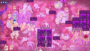 Exorcist Yukiho navigates labyrinth of despair and sexual training boss gameplay