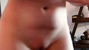 This is a girl next door and this is her bedroom and you can watch her being fucked