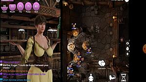 Big-ass milf masturbates in corruption town cap2.