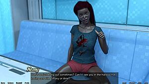 stranded in space 134, busty ebony bride is totally pissed at me.