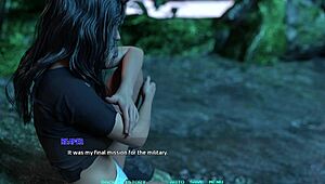 Girls splashing water in triangle 17