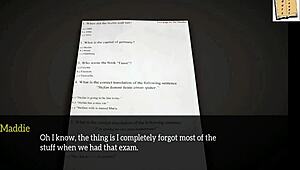 My New Family 19: Blonde Teen With Small Tits In Cartoon Style.