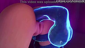 3D Animation Magic Fantasy AI Upscaled with Bold Action