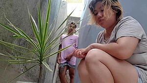 Fuck Step Sister-in-Law Outdoor Now!