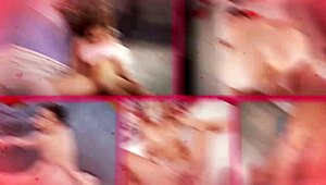 Step-siblings bicker while sharing masturbation and cowgirl riding to a shared orgasm.