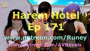 Exploring the Harem Hotel in This Game Adventure