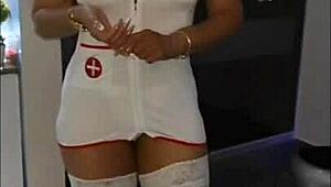 Nurse Aleja Delivers Intense Pleasure With Her Huge Assets In Hospital