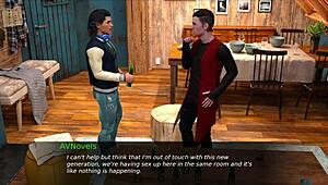 Nursing back to pleasure in game 104 with big tits