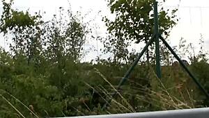 cheap fuck deal with hot blonde on czech street corner