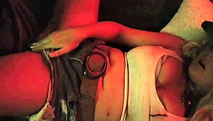 Blonde Milf Craves Ass Licking Post-Halloween Bash