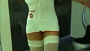 Nurse Aleja Delivers Intense Pleasure With Her Huge Assets In Hospital