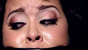 Tanned Slut Endures Hard Flogging And Deepthroat In Rough Bondage With Pain.