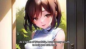 Sweet Neighbor gets spicy in anime subbed story! 😍