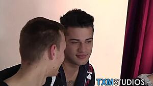 Everyone sucks in wild gay orgy explosion!