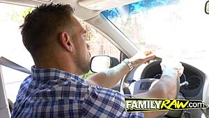 Petite teen rides cock in pov, feeling intense pleasure and desire