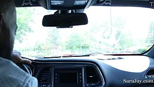 Sara Jay And Lauren Philips Share Big Black Cock Together