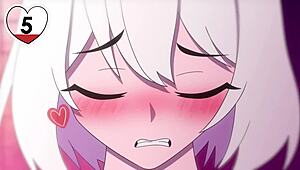 April experiences powerful orgasms and squirting in Luc4k's anime hentai cartoon. 🔥