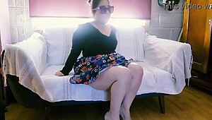 Señor degenerado voyeur touches señorita, asks her to undress in pov homemade peruvian milf mexican scene