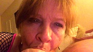 Granny’s Wild Cum Show and Swallow Session is Unbelievable!