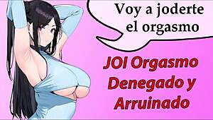 Learn how to pleasure yourself with audio JOI in Spanish