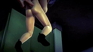 Genshin Impact Hentai Featuring Keqing in Japanese Asian Manga Anime Game