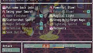 Geezer hero rpg where you wield sword and spell to fuck women and defeat the demon king in full gameplay part 2