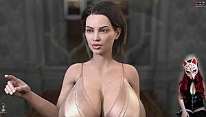 playing shadows ep 7 with big tits and dildos