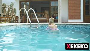 Hot Latina with huge tits spied on changing!