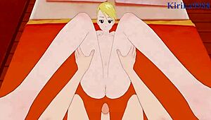 winry and riza having intense sex in fullmetal alchemist hentai