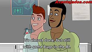 Gay Artificial Intelligence Porn With Brazilian Twist