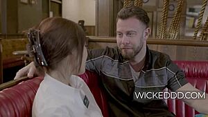 Petite Asian Waitress Carry Gets Fucked In Restaurant 😈