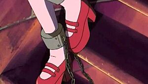 Intense Lezdom Bdsm Session With Anal Beads On Restrained Petite Asian Teen