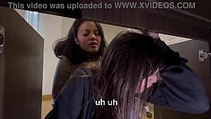 I didn't notice my maid was so hot until she bent over cleaning the study.