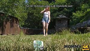 Mommy4k Shows Off Perfect Old European Clit