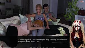 See through stockings can’t hide Jessica O’Neil’s hard news in episode 21