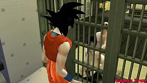 dragon ball episode 54 features chichi in servant role with milk theme