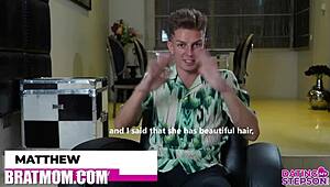 Amateur POV blowjob in jacuzzi with Micky Muffin