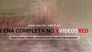 Marcos Goiano Boldly Takes Ovelhanegra30's Monster Cock Deepthroat