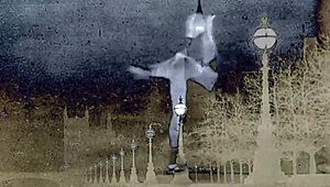 Vintage Hairy English Babe Shows Off Retro Pussy