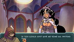 Princess Ashelin gets fucked boldly in game