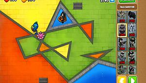 Bloons Tower Defense 6 Gameplay Video Part One.