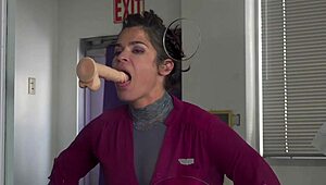 Mature Wife Teases Big Ass Before Sloppy Blowjob