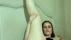 had a wet dream so i rubbed my sweet pussy to climax