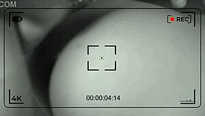 Behind the scenes, a brunette slut engages in anal assfucking and facial cumshot