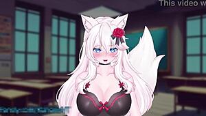 vtuber kanakovt wears vibrator in public for naughty asmr erp