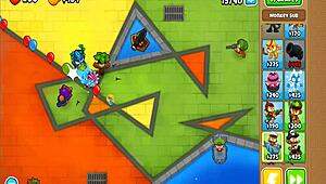 Bloons Tower Defense 6 Gameplay Video Part One.