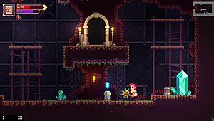 Scarlet Maiden Hentai Gloryhole Blowjob in Caves