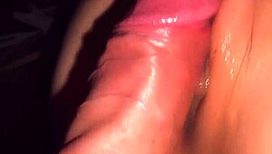 Wet Squishy Pink Pussy Fucked And Filled With Hot Cum