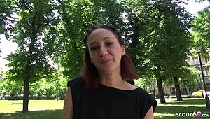 german scout - wanna see skinny teen gina fucked hard after uni?