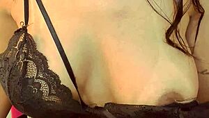 Cute University Student Filmed At Night Meeting